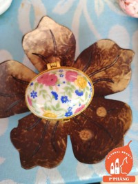 HỦ SON SỨ CỔ TRANG CAO CẤP HOA VĂN HÌNH BẦU DỤC