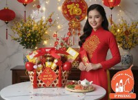 GIỎ QUÀ TẾT CÓ NGƯỜI ĐẸP