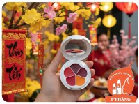 HỘP SON 5 MÀU CÓ CỌ KIẾNG - VẺ ĐẸP ĐA SẮC TỪ NỮ HOÀNG GẤC