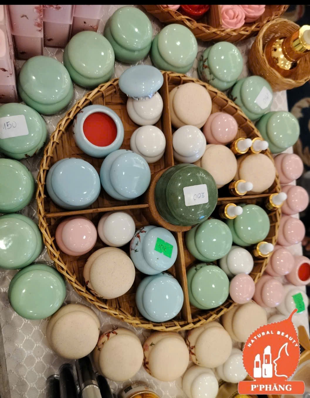 NHIỀU MẪU HỦ SON SỨ CỔ TRANG