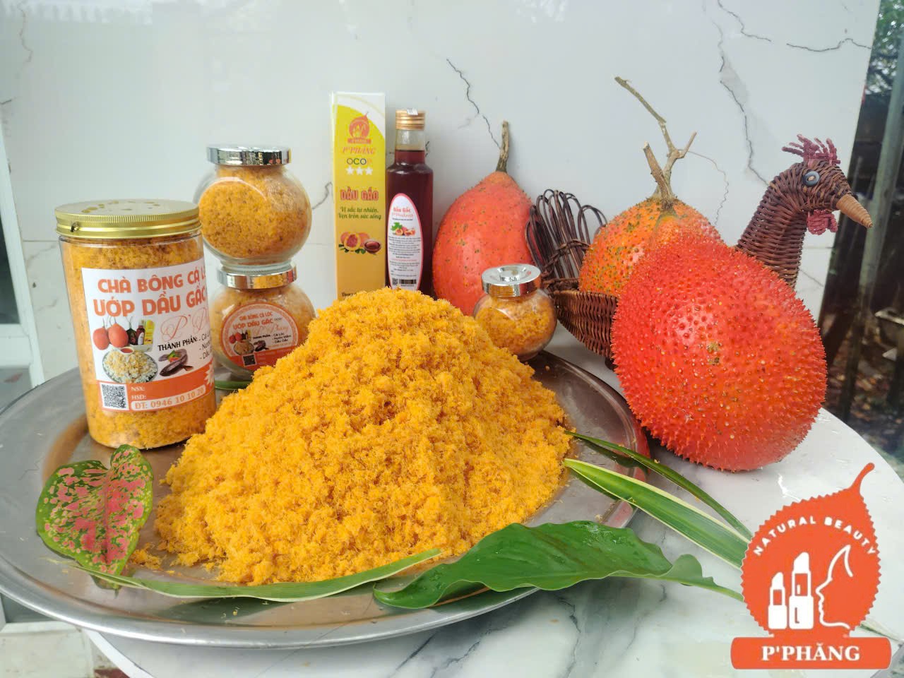 CHÀ BÔNG CÁ LÓC ƯỚP DẦU GẤC P’PHĂNG – MÓN QUÀ DINH DƯỠNG TỪ NÔNG SẢN VIỆT